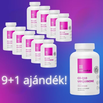 Q10 koenzim kapszula 100mg 60db x 10