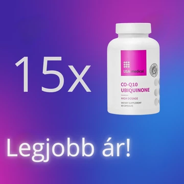 Q10 koenzim kapszula 100mg 60db x 15