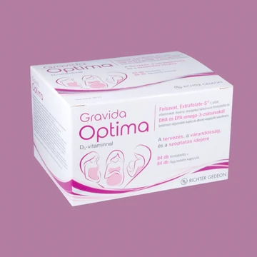 Gravida Optima filmtabletta és lágyzselatin kapszula 2x84db